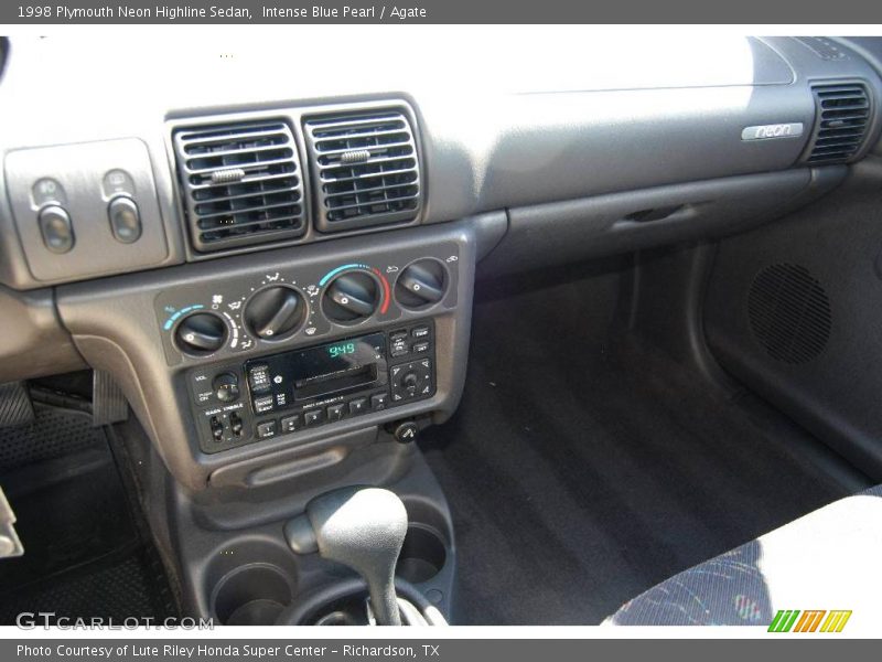 Intense Blue Pearl / Agate 1998 Plymouth Neon Highline Sedan