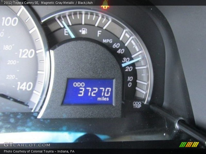 Magnetic Gray Metallic / Black/Ash 2012 Toyota Camry SE