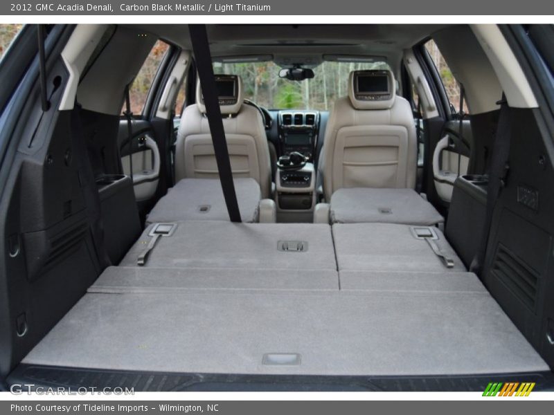 Carbon Black Metallic / Light Titanium 2012 GMC Acadia Denali