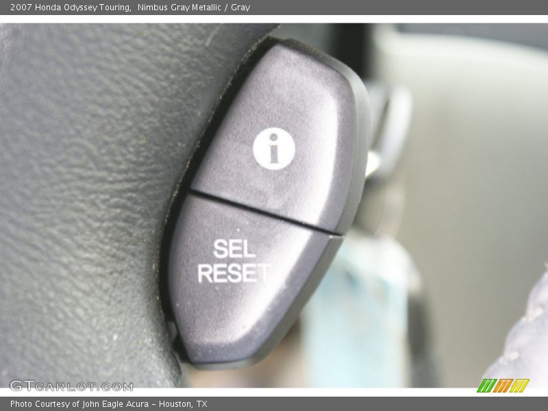 Nimbus Gray Metallic / Gray 2007 Honda Odyssey Touring