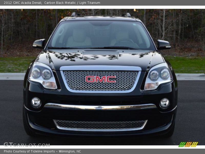 Carbon Black Metallic / Light Titanium 2012 GMC Acadia Denali