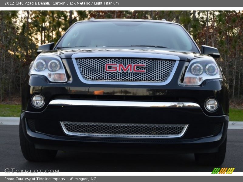 Carbon Black Metallic / Light Titanium 2012 GMC Acadia Denali