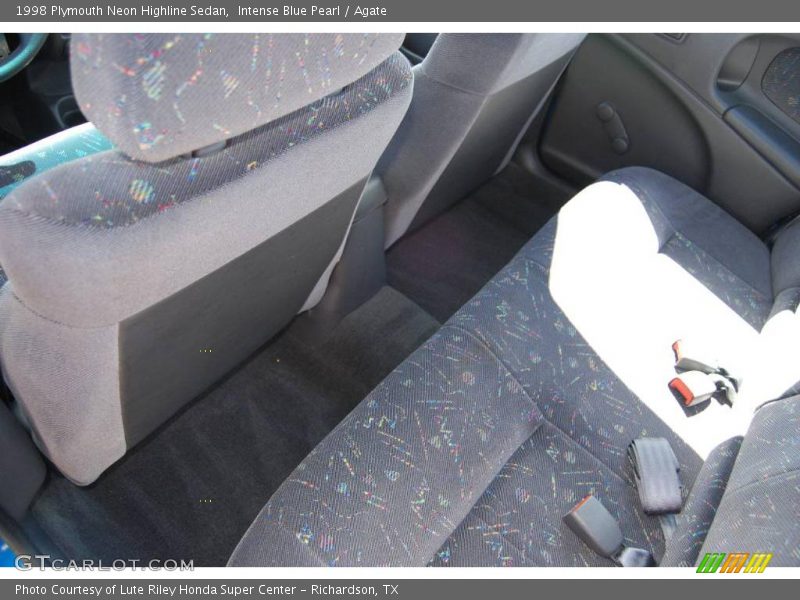 Intense Blue Pearl / Agate 1998 Plymouth Neon Highline Sedan