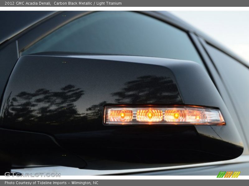 Carbon Black Metallic / Light Titanium 2012 GMC Acadia Denali