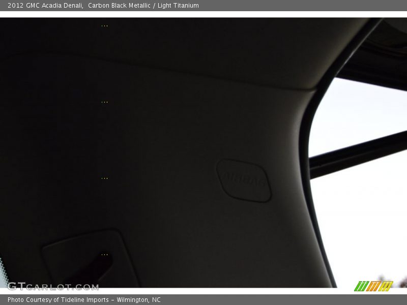 Carbon Black Metallic / Light Titanium 2012 GMC Acadia Denali