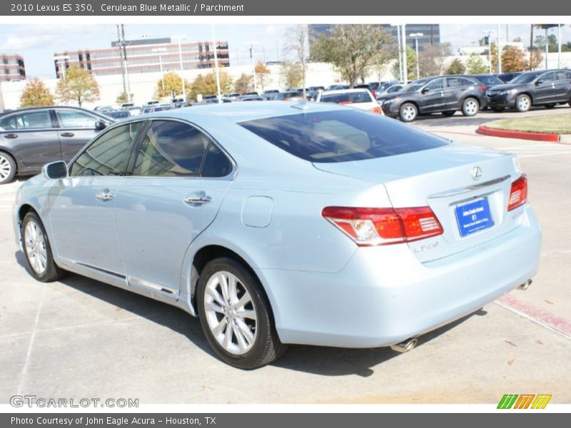 Cerulean Blue Metallic / Parchment 2010 Lexus ES 350