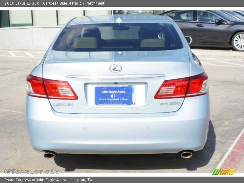Cerulean Blue Metallic / Parchment 2010 Lexus ES 350