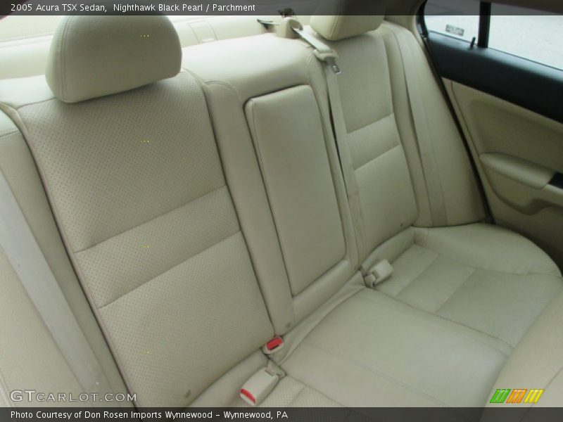 Nighthawk Black Pearl / Parchment 2005 Acura TSX Sedan