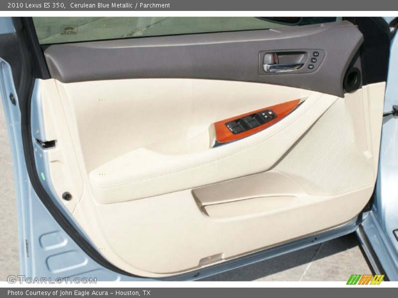 Cerulean Blue Metallic / Parchment 2010 Lexus ES 350