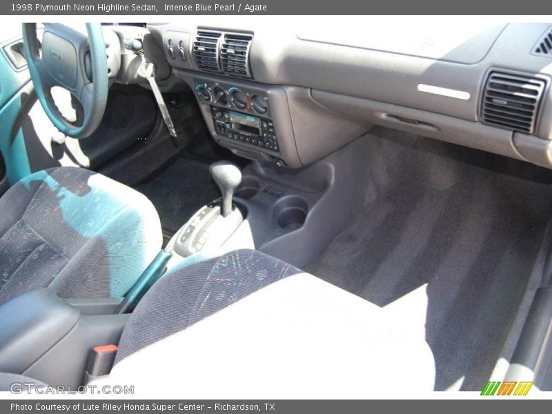Intense Blue Pearl / Agate 1998 Plymouth Neon Highline Sedan