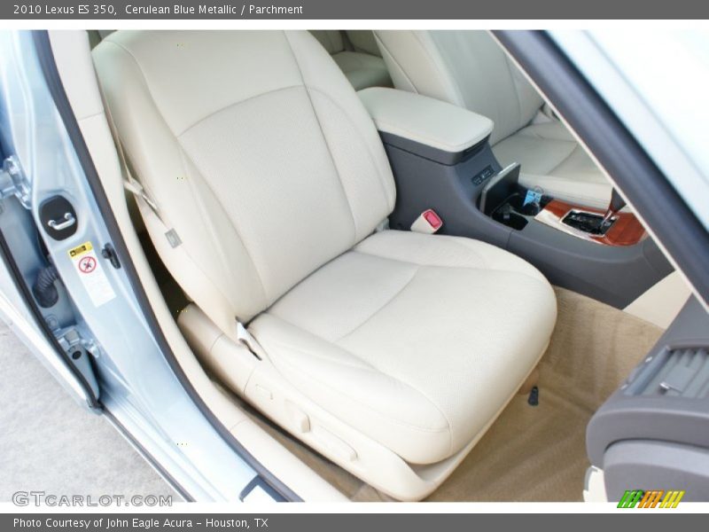 Cerulean Blue Metallic / Parchment 2010 Lexus ES 350