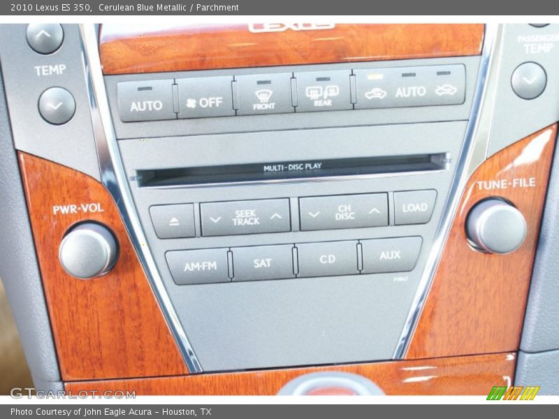 Cerulean Blue Metallic / Parchment 2010 Lexus ES 350