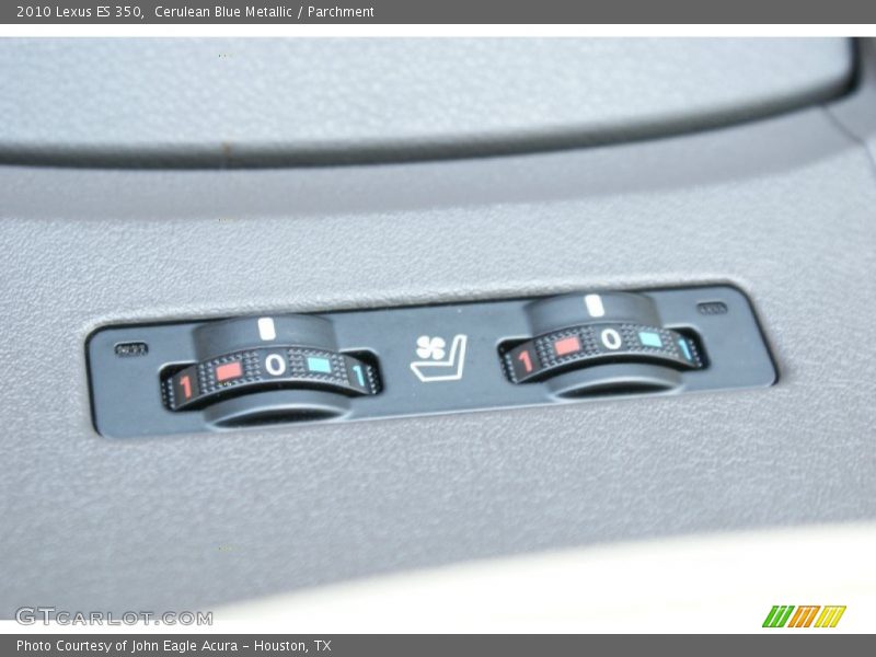 Cerulean Blue Metallic / Parchment 2010 Lexus ES 350