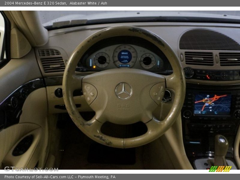 Alabaster White / Ash 2004 Mercedes-Benz E 320 Sedan