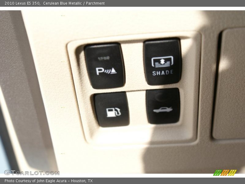 Cerulean Blue Metallic / Parchment 2010 Lexus ES 350