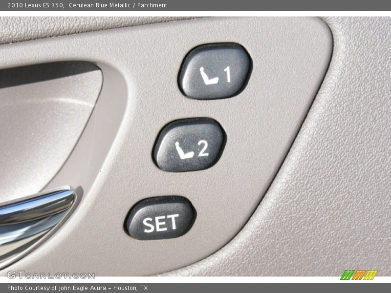 Cerulean Blue Metallic / Parchment 2010 Lexus ES 350