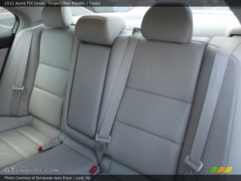 Forged Silver Metallic / Taupe 2012 Acura TSX Sedan