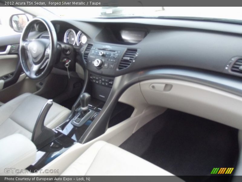 Forged Silver Metallic / Taupe 2012 Acura TSX Sedan