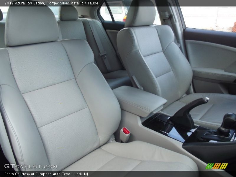 Forged Silver Metallic / Taupe 2012 Acura TSX Sedan