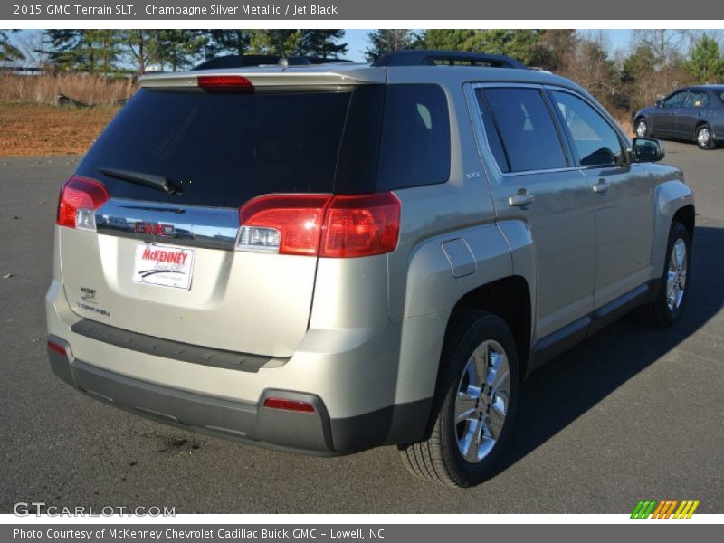 Champagne Silver Metallic / Jet Black 2015 GMC Terrain SLT