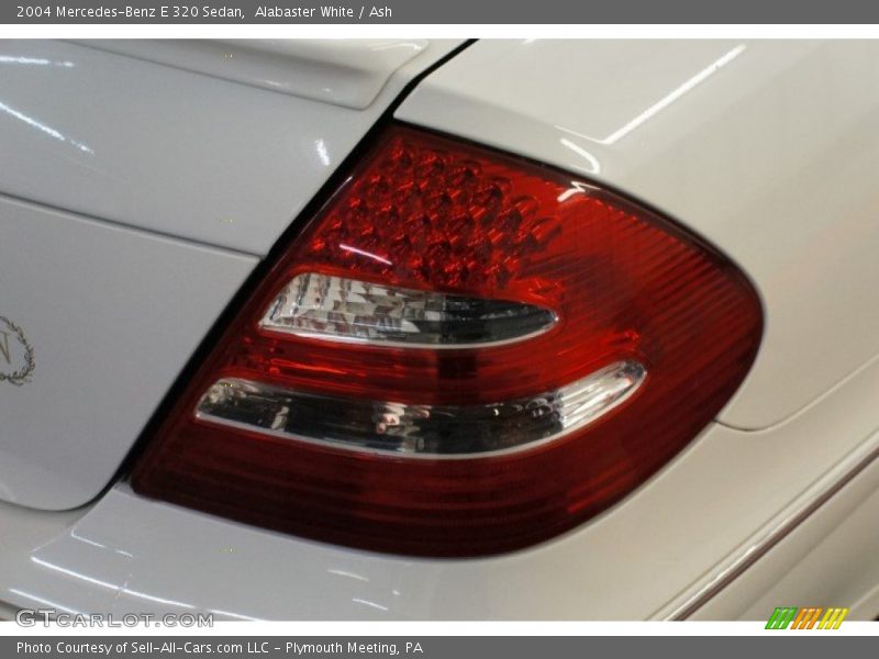 Alabaster White / Ash 2004 Mercedes-Benz E 320 Sedan