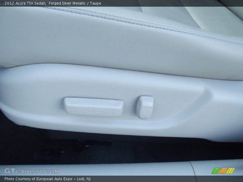 Forged Silver Metallic / Taupe 2012 Acura TSX Sedan