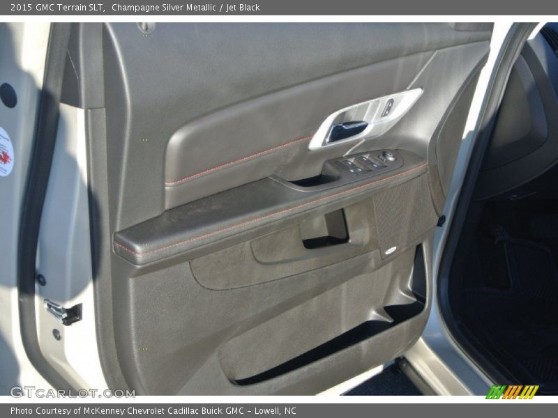 Champagne Silver Metallic / Jet Black 2015 GMC Terrain SLT