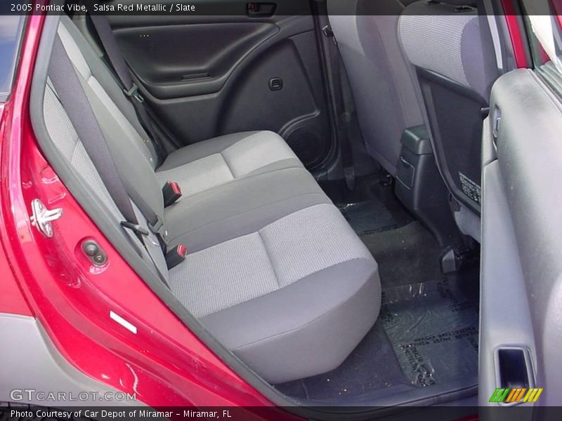 Salsa Red Metallic / Slate 2005 Pontiac Vibe