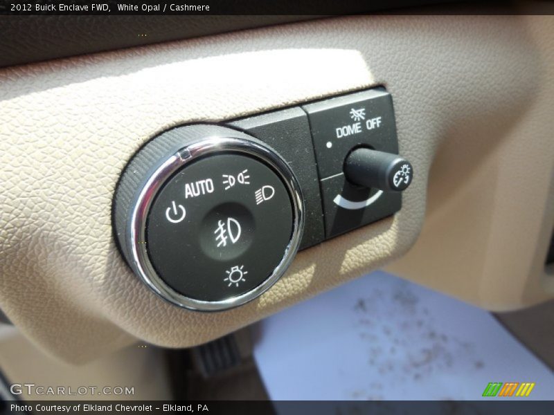 White Opal / Cashmere 2012 Buick Enclave FWD