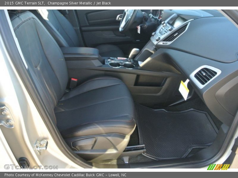 Champagne Silver Metallic / Jet Black 2015 GMC Terrain SLT
