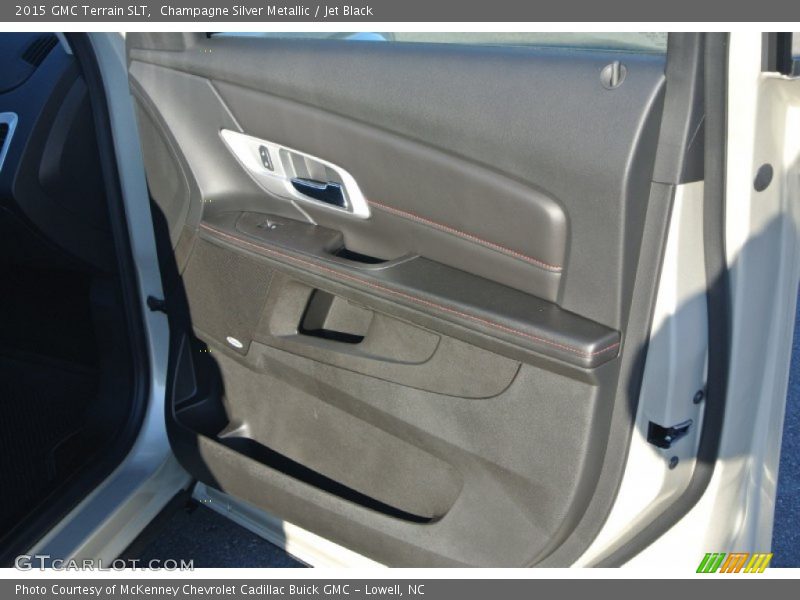 Champagne Silver Metallic / Jet Black 2015 GMC Terrain SLT