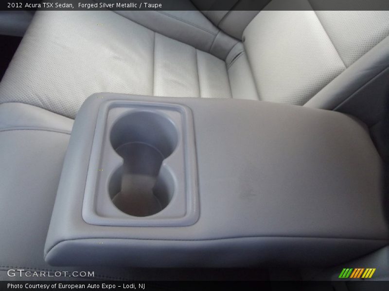 Forged Silver Metallic / Taupe 2012 Acura TSX Sedan