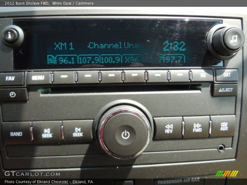 White Opal / Cashmere 2012 Buick Enclave FWD