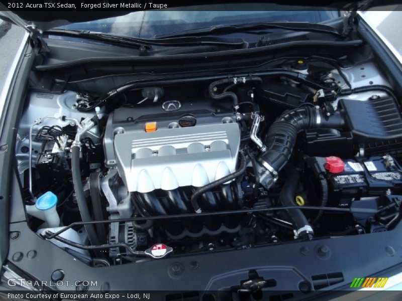 Forged Silver Metallic / Taupe 2012 Acura TSX Sedan