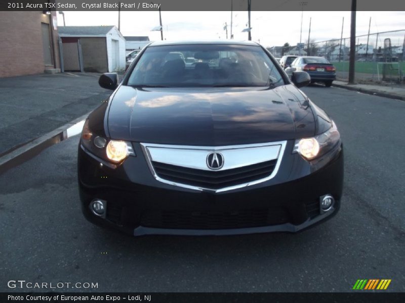 Crystal Black Pearl / Ebony 2011 Acura TSX Sedan