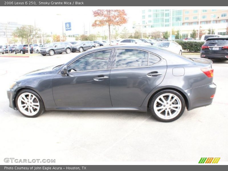 Smoky Granite Mica / Black 2006 Lexus IS 250
