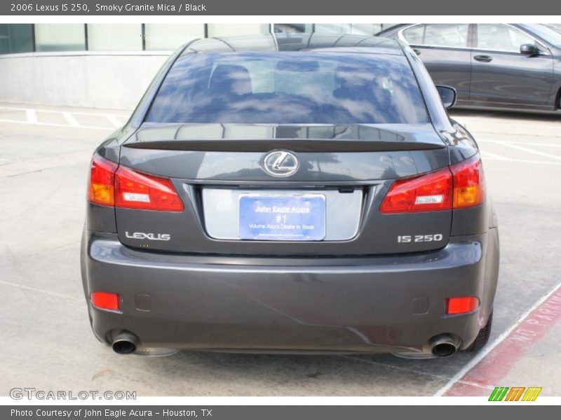 Smoky Granite Mica / Black 2006 Lexus IS 250