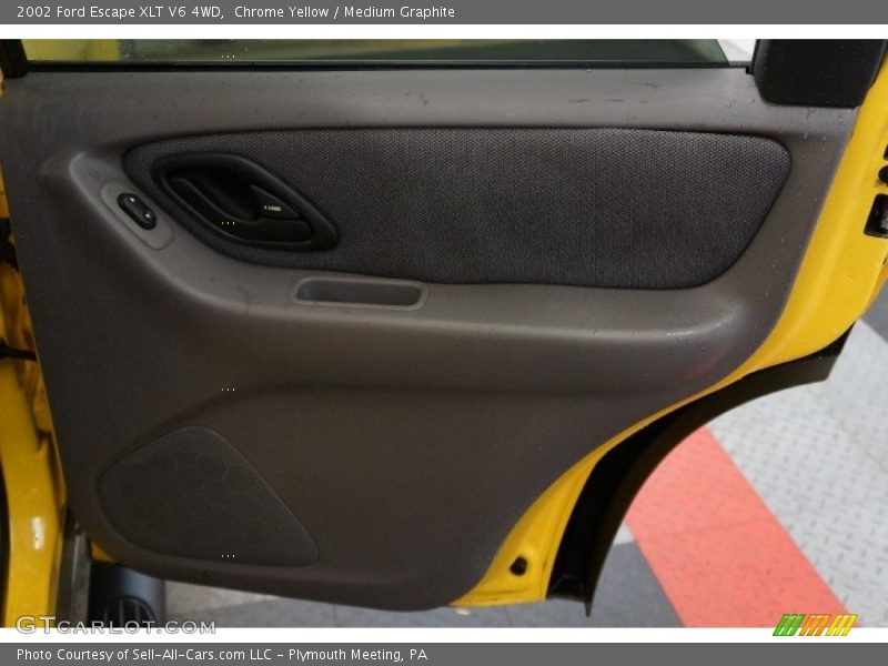 Chrome Yellow / Medium Graphite 2002 Ford Escape XLT V6 4WD