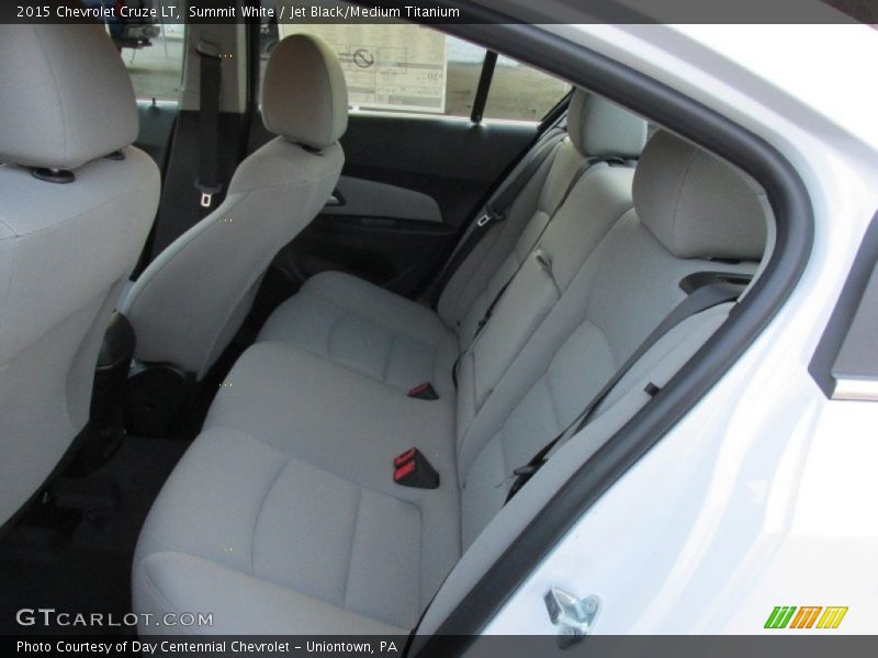 Summit White / Jet Black/Medium Titanium 2015 Chevrolet Cruze LT