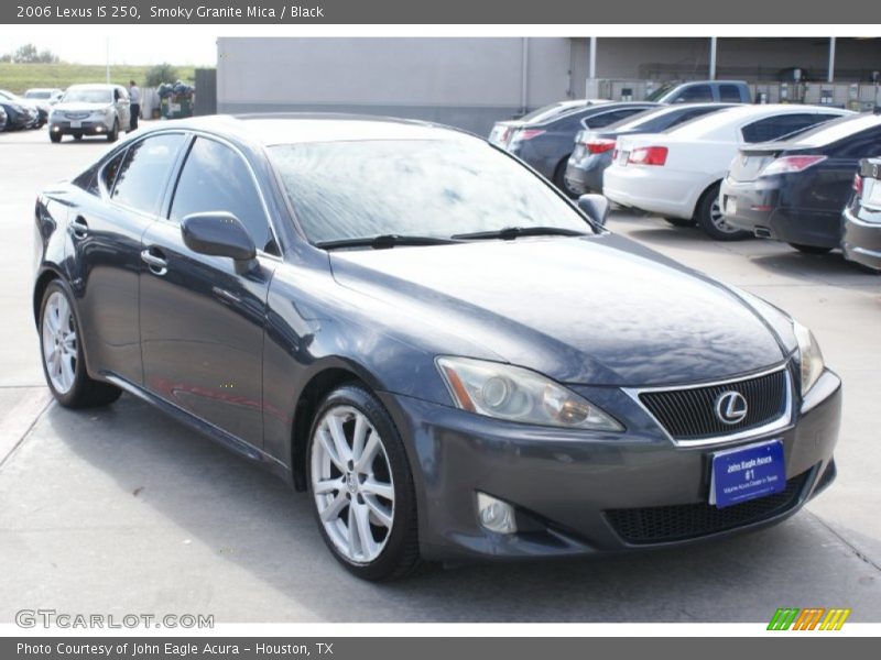 Smoky Granite Mica / Black 2006 Lexus IS 250