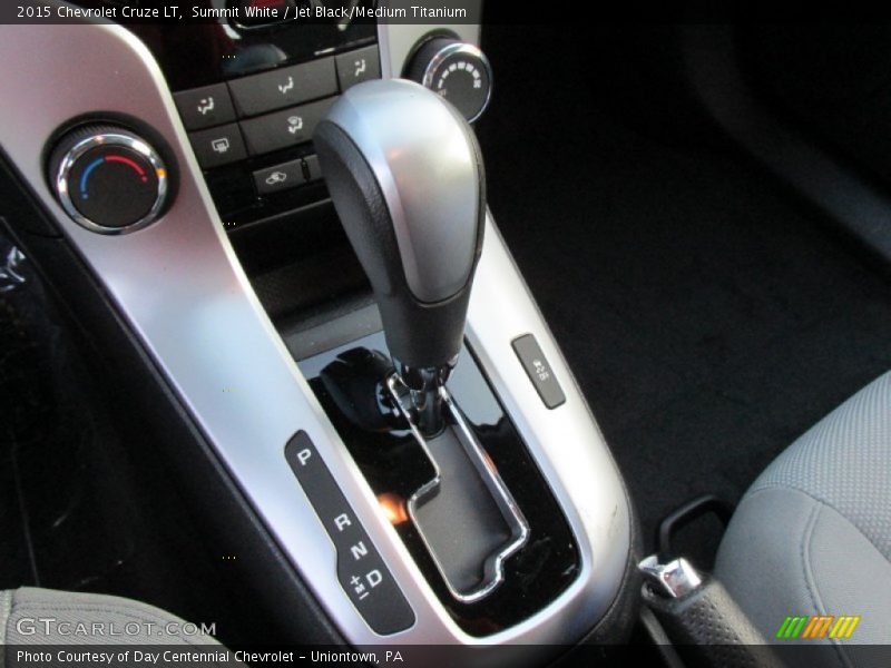 Summit White / Jet Black/Medium Titanium 2015 Chevrolet Cruze LT