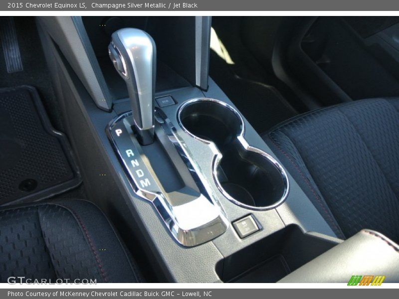 Champagne Silver Metallic / Jet Black 2015 Chevrolet Equinox LS