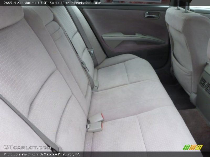 Spirited Bronze Pearl / Cafe Latte 2005 Nissan Maxima 3.5 SE