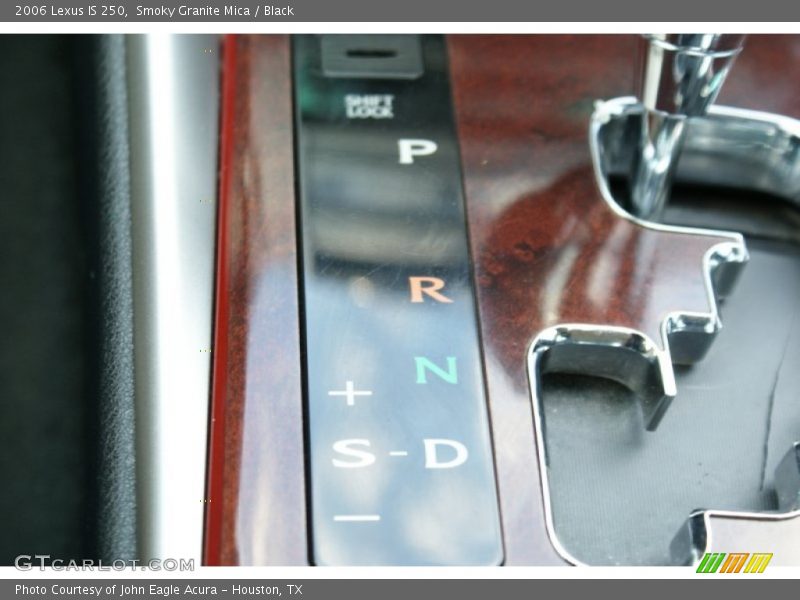Smoky Granite Mica / Black 2006 Lexus IS 250
