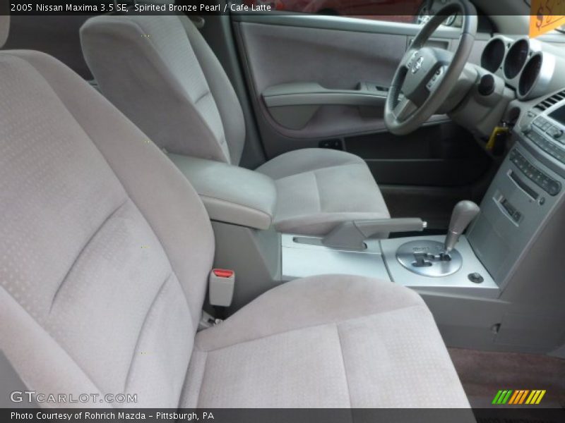 Spirited Bronze Pearl / Cafe Latte 2005 Nissan Maxima 3.5 SE