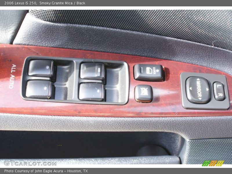 Smoky Granite Mica / Black 2006 Lexus IS 250