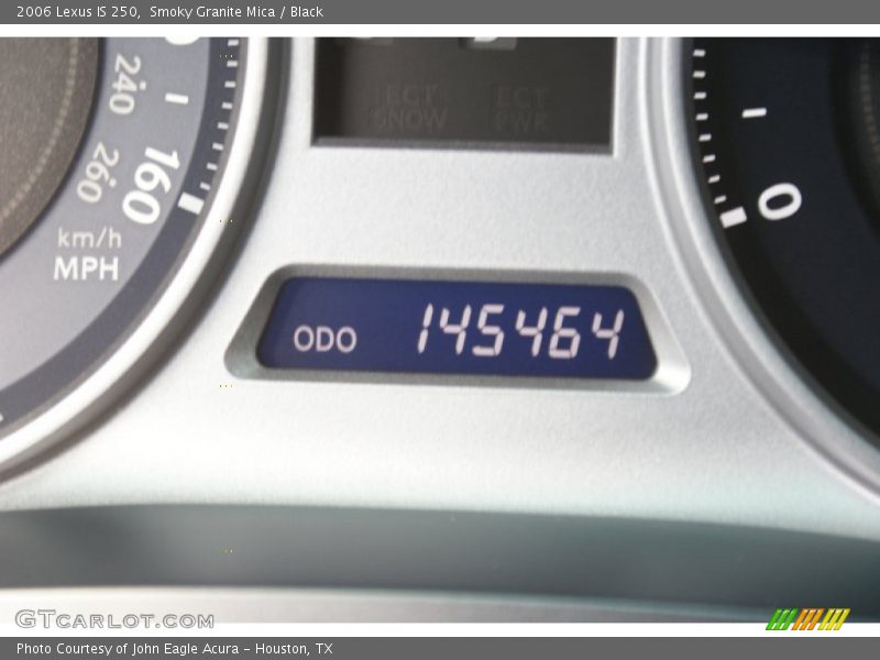 Smoky Granite Mica / Black 2006 Lexus IS 250