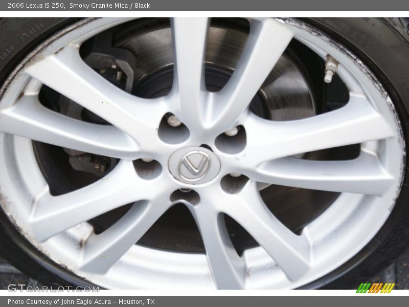 Smoky Granite Mica / Black 2006 Lexus IS 250