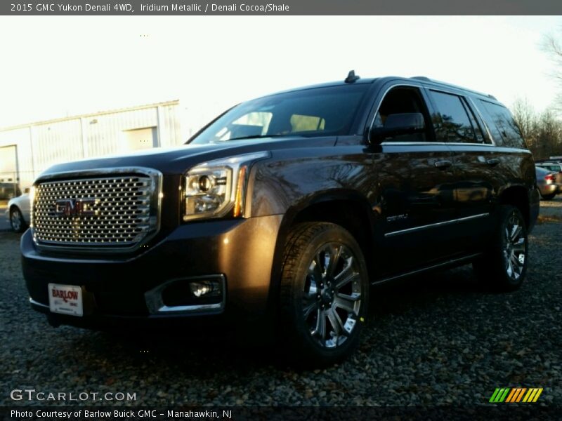 Iridium Metallic / Denali Cocoa/Shale 2015 GMC Yukon Denali 4WD