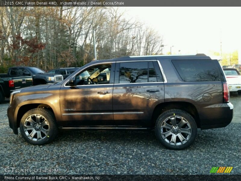 Iridium Metallic / Denali Cocoa/Shale 2015 GMC Yukon Denali 4WD